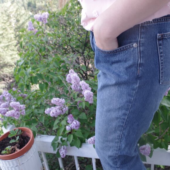 Calvin Klein Jean Straight Medium Rise - Picture 4 of 4